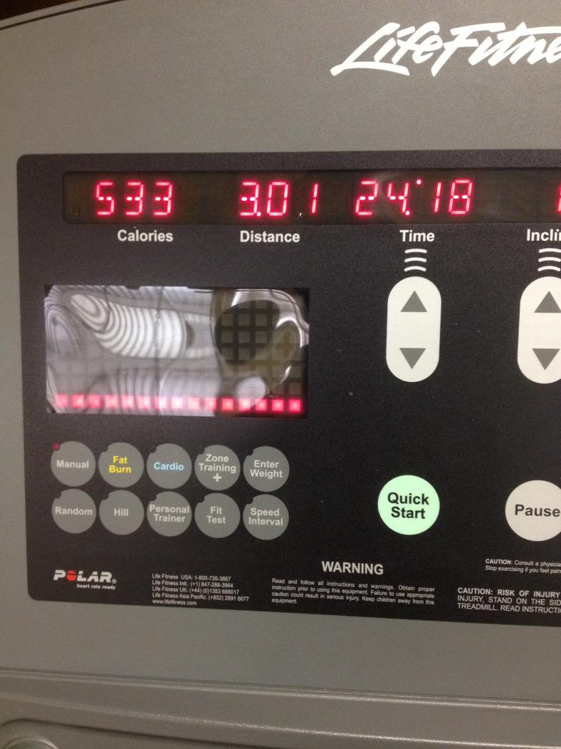 Persii_T's tweet photo. Running late? Who cares...25 minutes,500 cals. #noexcuses http://t.co/wqBhNr9kvI