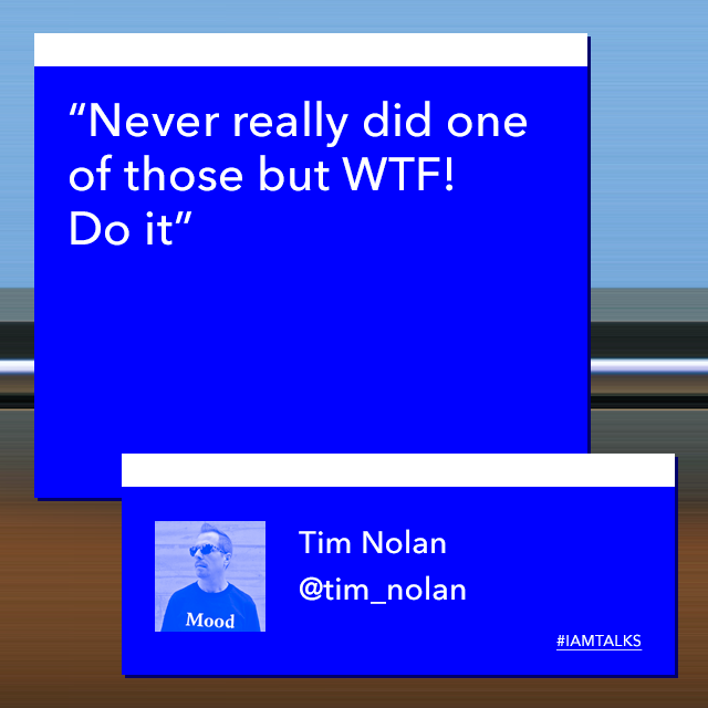 iam_internet's tweet photo. Watch @tim_nolan ECD at @hugeinc talking about side-projects and the story behind #cachemonet http://t.co/3YtG8Hwasm http://t.co/fUIDaGVvRS