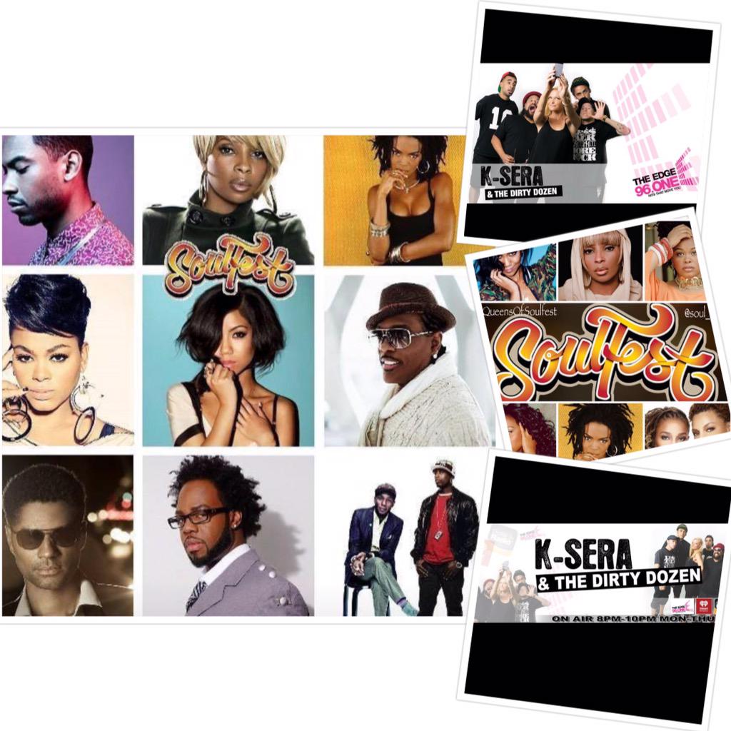 Tune in to #KSeraAndTheDirtyDozen right now on <a href="/TheEdge96ONE/">CADA</a> for a chance to win #Soulfest2015 tix for you &amp; a friend