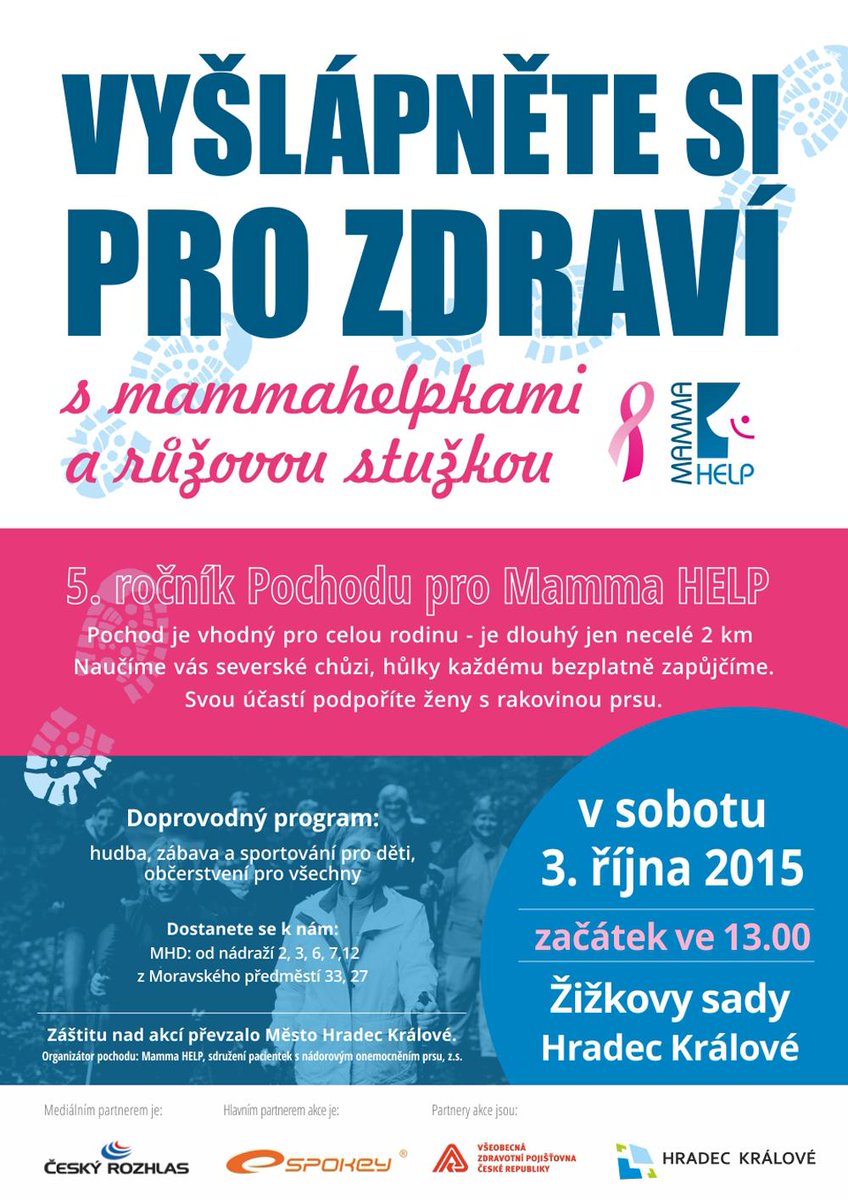 amaclova's tweet photo. 3.10.2015 Pochod pro #MammaHELP
http://t.co/hDBH2qu8sL #rakovina #prevence #pochod #hradeckralove via @mammahelp http://t.co/GEmqmKsLJh