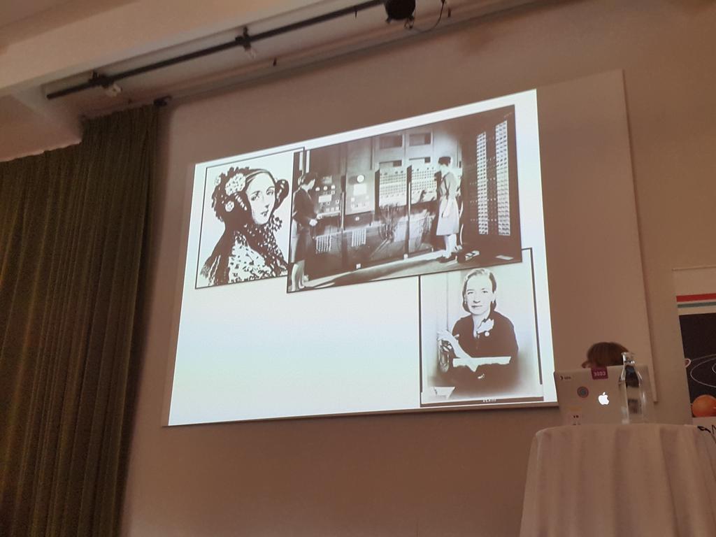 stoltlarare's tweet image. Kvinnor som pionjärer #programmerare #ntkonf