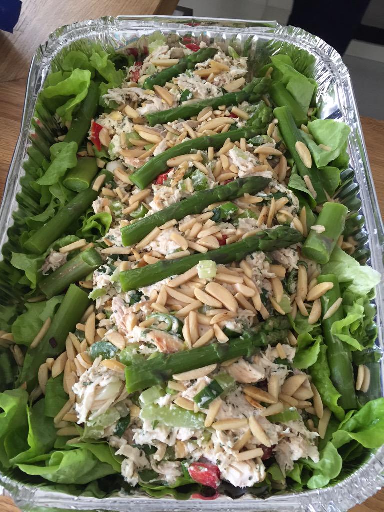 _funkyfruit's tweet photo. Great Salad for the charter on the Harbour today. http://t.co/ji1oELYRpK
