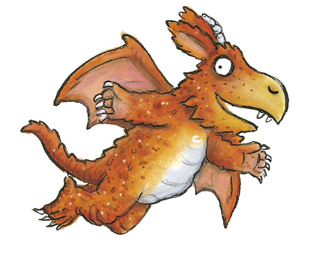 zog the dragon coloring pages - photo #13