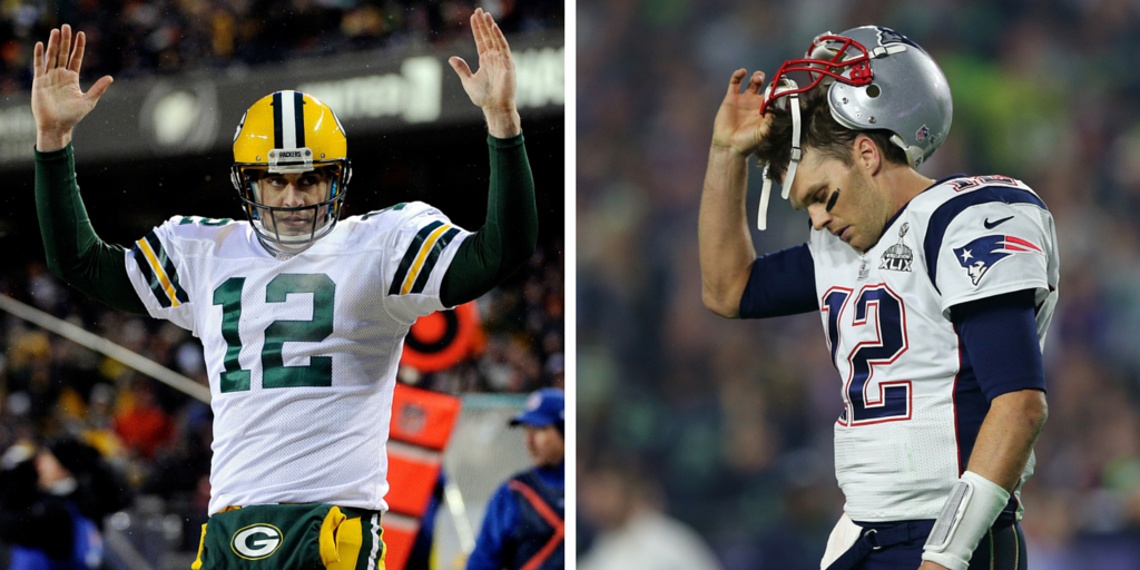"I would absolutely take Aaron Rodgers over Tom Brady right now. 