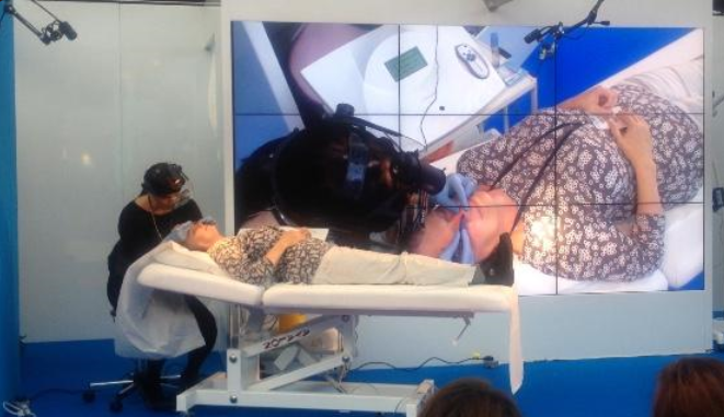 thermavein's tweet photo. #TBT #ThrowbackThursday @thermavein live demo @CCR_expo 2014...one week to go until we exhibit again! #ThreadVeins http://t.co/uZuDPsorok