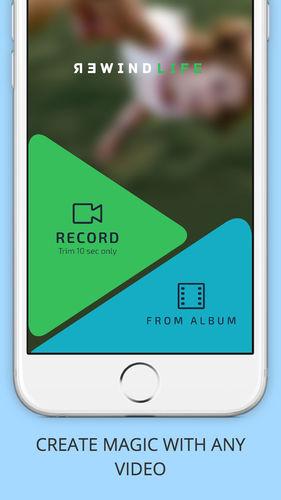 ZealMobi's tweet image. itunes.apple.com/us/app/rewindl…
iPhone app name as RewindLife  is shaped only for fun of reversing video
Please share the app