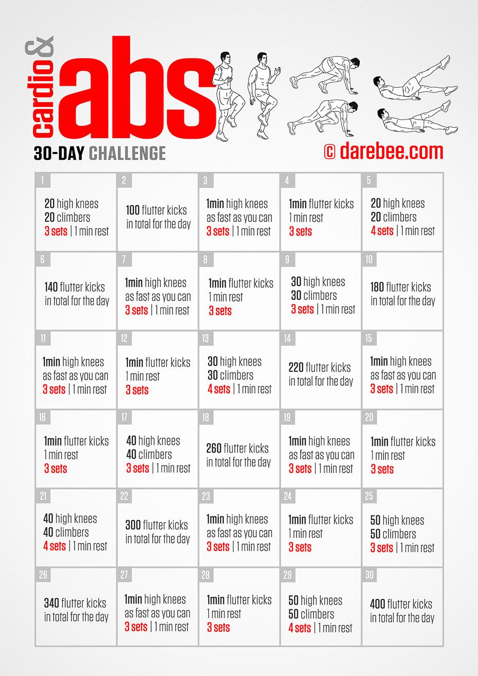 Cardio for 2025 30 days