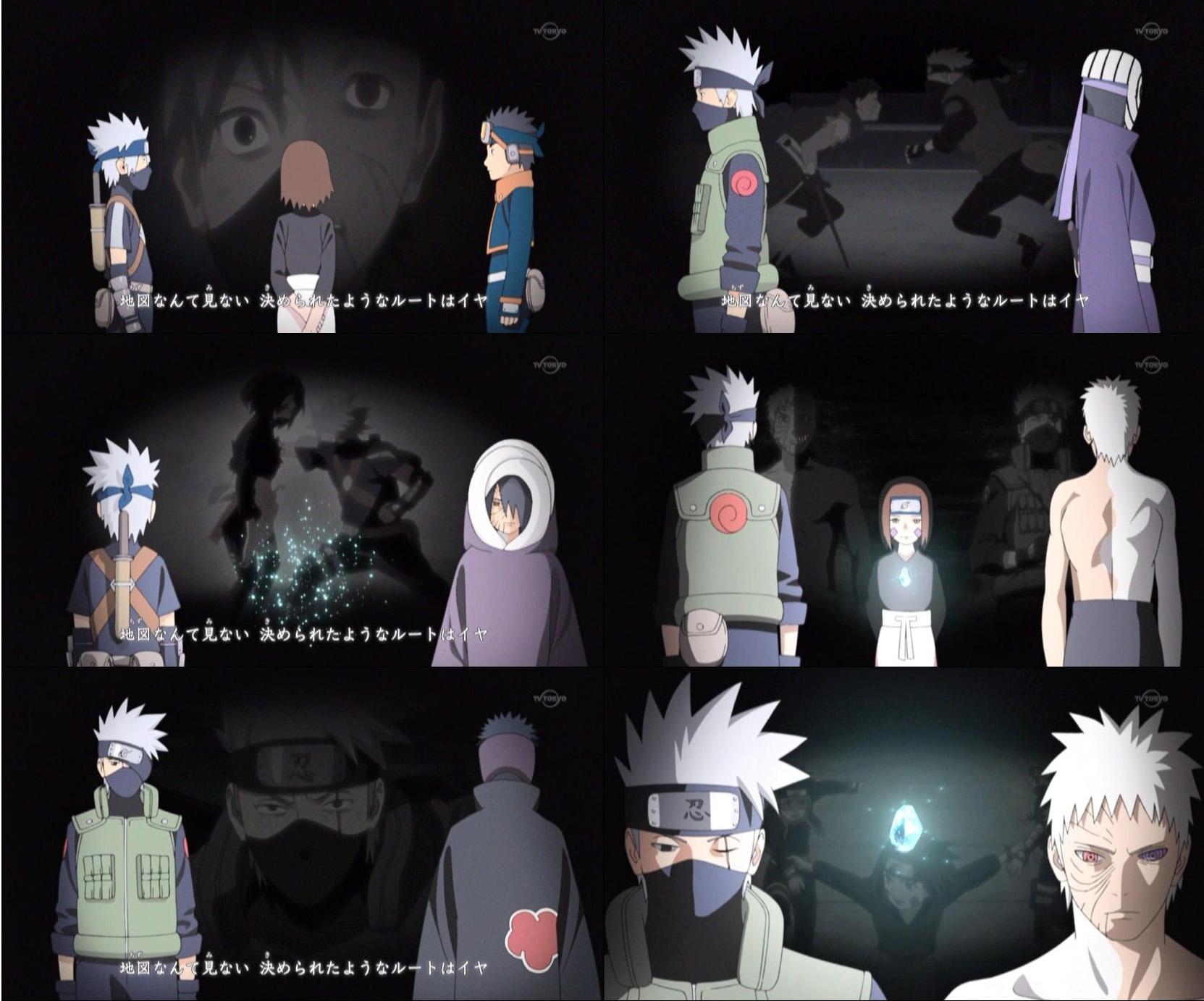 嘲笑のひよこ すすき Naruto ナルト 疾風伝 新op スキマスイッチ より カカシとオビト そしてリン Naruto ナルト Naruto疾風伝 Http T Co Owxhnca8q7 Twitter