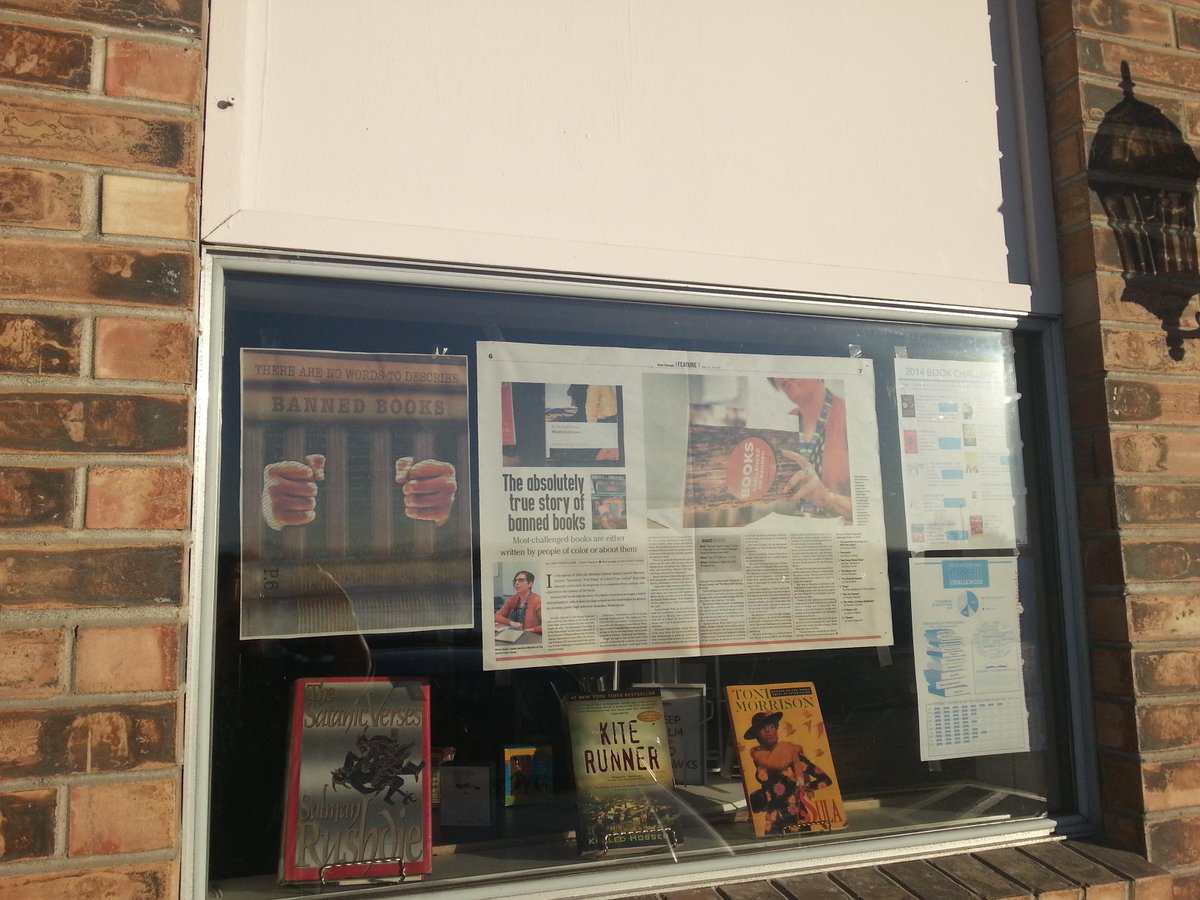 PaperbacksPlus's tweet photo. Banned Books week - we have The Kite Runner. Local bookstores keep access to books alive! https://t.co/xBjKfDCCen
