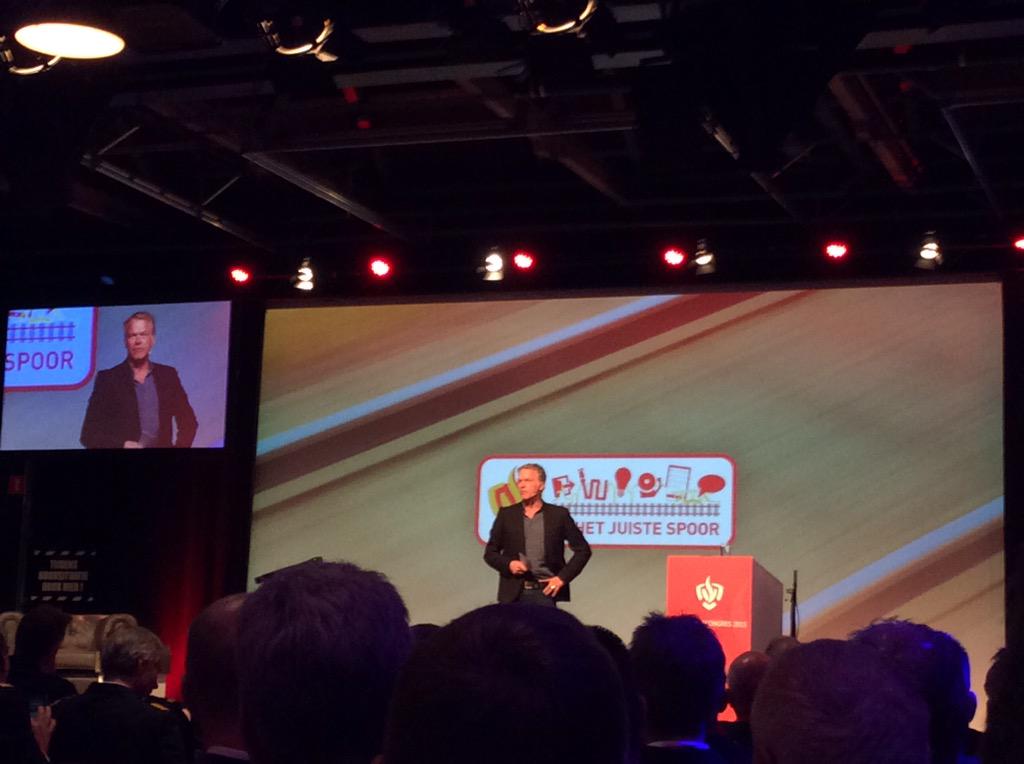 Inspirerende lezing van Wouter Bos @brwcongres