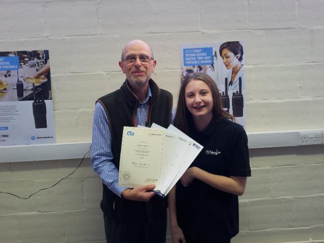 PeteSWSC's tweet image. Congratulations @sammiebridgeman  at @OSCOMMSONLINE L2 Apprenticeship in Business Admin and finalist In @BTECAwards.