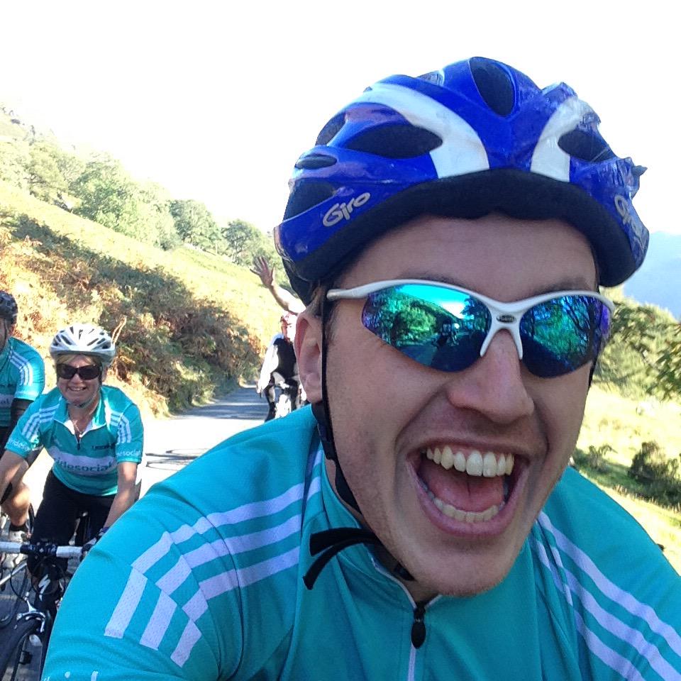 CODEMCR's tweet photo. Awesome day doing Fred Whitton part 1 with the #ridesocial crew @GoSkyRide Perfect day for it in beautiful #Cumbria http://t.co/2yg2BDnNw0