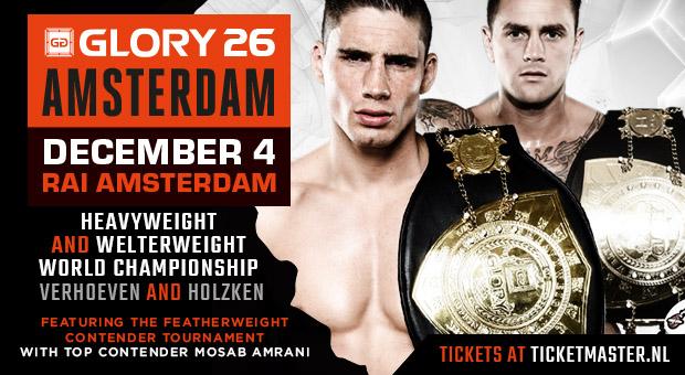 GLORY_WS's tweet photo. #AMSTERDAM, we're coming home. #GLORY26 on December 4th at @RAI_Amsterdam: http://t.co/3bt7zPFBc4 http://t.co/Ymh7MGLAh7