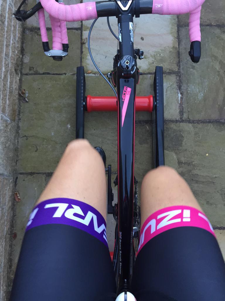 DameSarahStorey's tweet photo. Nice leg loosener to end a busy but productive day! @Ridley_Bikes #HeliumSL #makeithappen http://t.co/4bsjOsSmn4