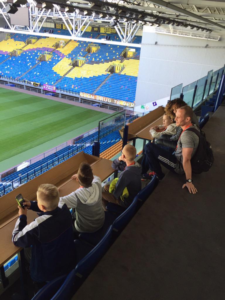 PfSArnhem's tweet photo. Wat een mooie eerste speelronde was het met de deelnemers van #Produs @Quadraam #playingforsuccess #Vitesse http://t.co/EF6BQ4UY0U