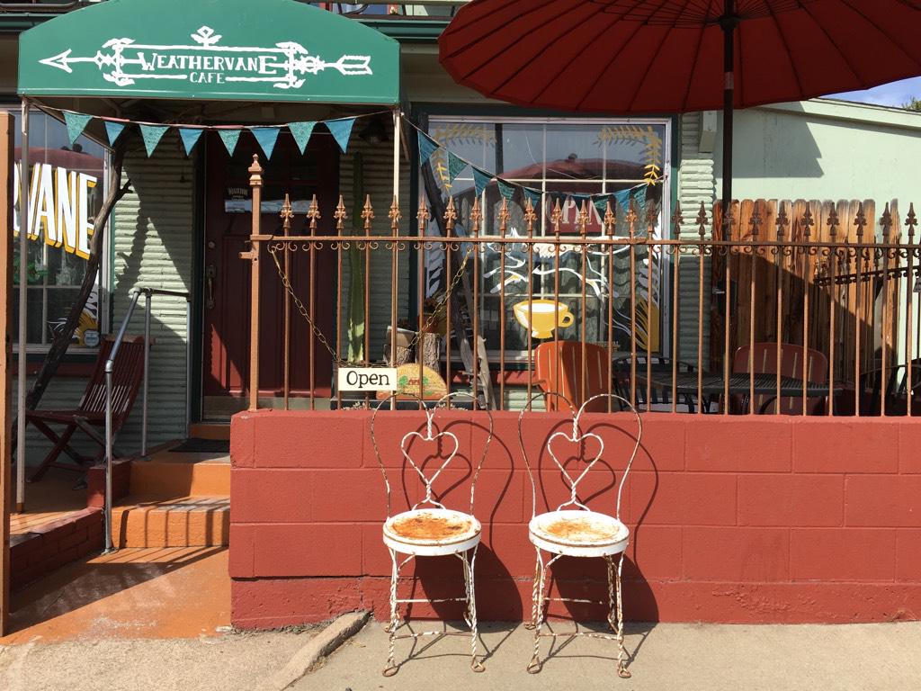For times when you just want to escape the modern world &amp; go someplace cozy &amp; simple like grandma’s: <a href="/WeathervaneCafe/">Weathervane Cafe</a>