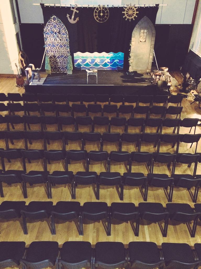 Gingeface's tweet photo. Packed out for #MonteCristo tonight @JohnPeelCentre we can barely fit enough seats in! Yippee!@Common_GroundTC http://t.co/rkdT8Pvrtd