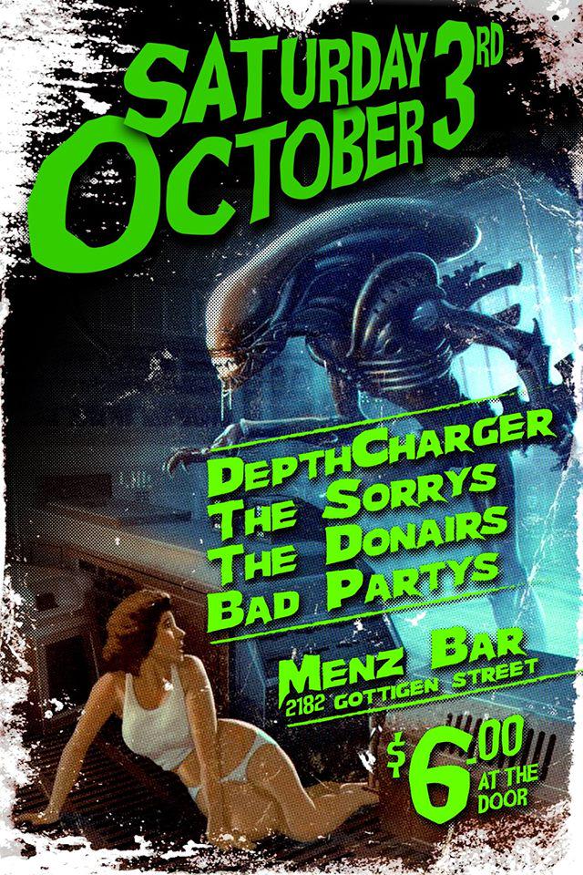 This Saturday we're playing in the Rainbow Room at Menz! We can't wait to ruin your night, cosplay dance partiers! xo