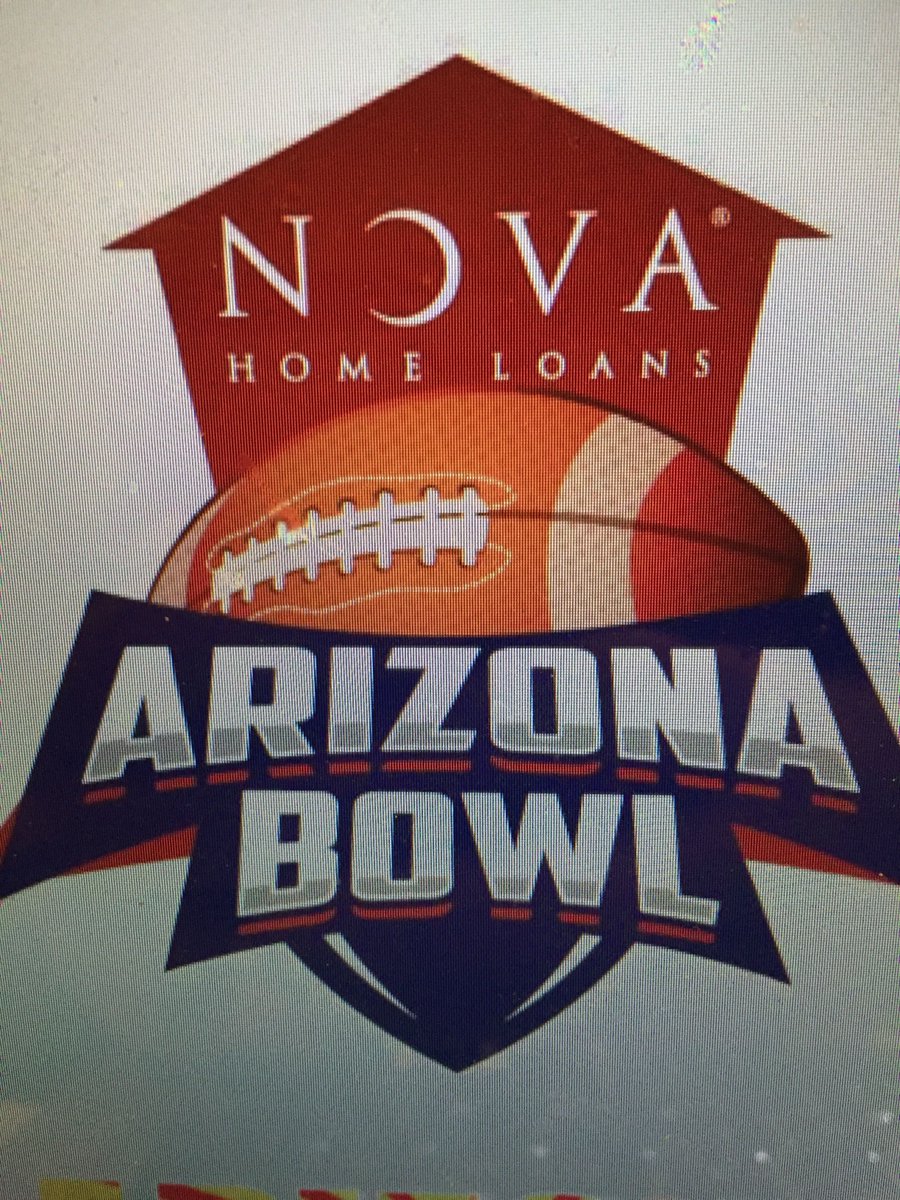 Ryan Finley on Twitter "Arizona Bowl logo. Nova Home Loans is title