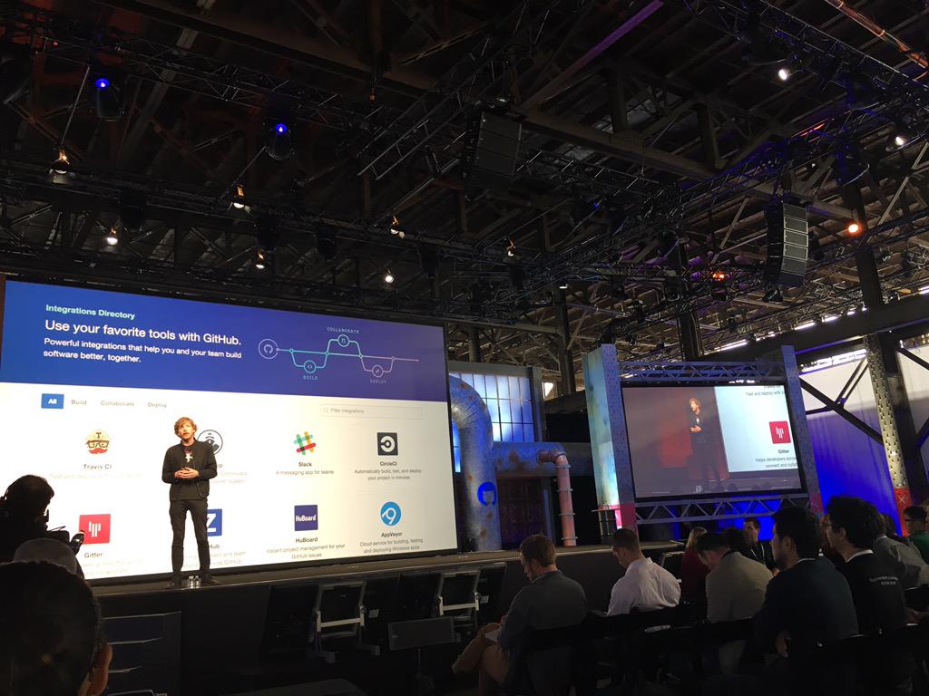 payabooya's tweet photo. New features! Integrations directory! #githubuniverse http://t.co/QM1yAImuZk