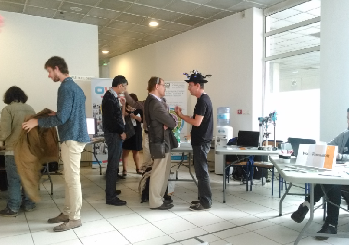 geekofyou's tweet photo. Retour sur #fossa2015 : https://t.co/blteyrjtBz @Inria_Rennes @stephaneribas @fOSSaConference @NantesDigitalW #diy https://t.co/2ovawhZXkT