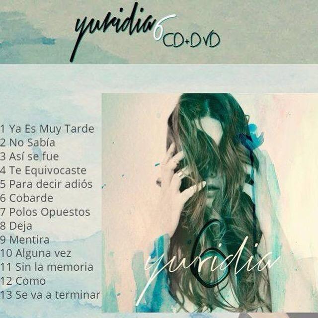 YuridiaFanVzla (@yuridiafanvzla) on Twitter photo Ya solo faltan 8 días. #Yuridia6 #NuevoDisco 😬 <a href="/sonymusicmexico/">Sony Music México</a> <a href="/Sonymusicvzla/">Sony Music Venezuela</a> <a href="/SonyMusicCol/">Sony Music Colombia</a> Ya solo faltan 8 días. #Yuridia6 #NuevoDisco 😬 <a href="/sonymusicmexico/">Sony Music México</a> <a href="/Sonymusicvzla/">Sony Music Venezuela</a> <a href="/SonyMusicCol/">Sony Music Colombia</a>