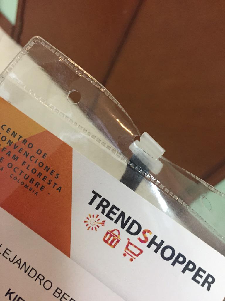 ALEJOBernal_'s tweet photo. Presentes en #EXMA2015 #TrendShopper https://t.co/y0qoi25bAM