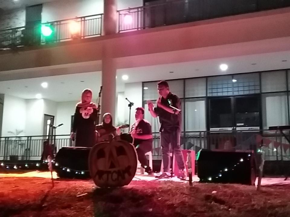Penampilan Group Band pertama gabungan RS1 dan RS2 15👏