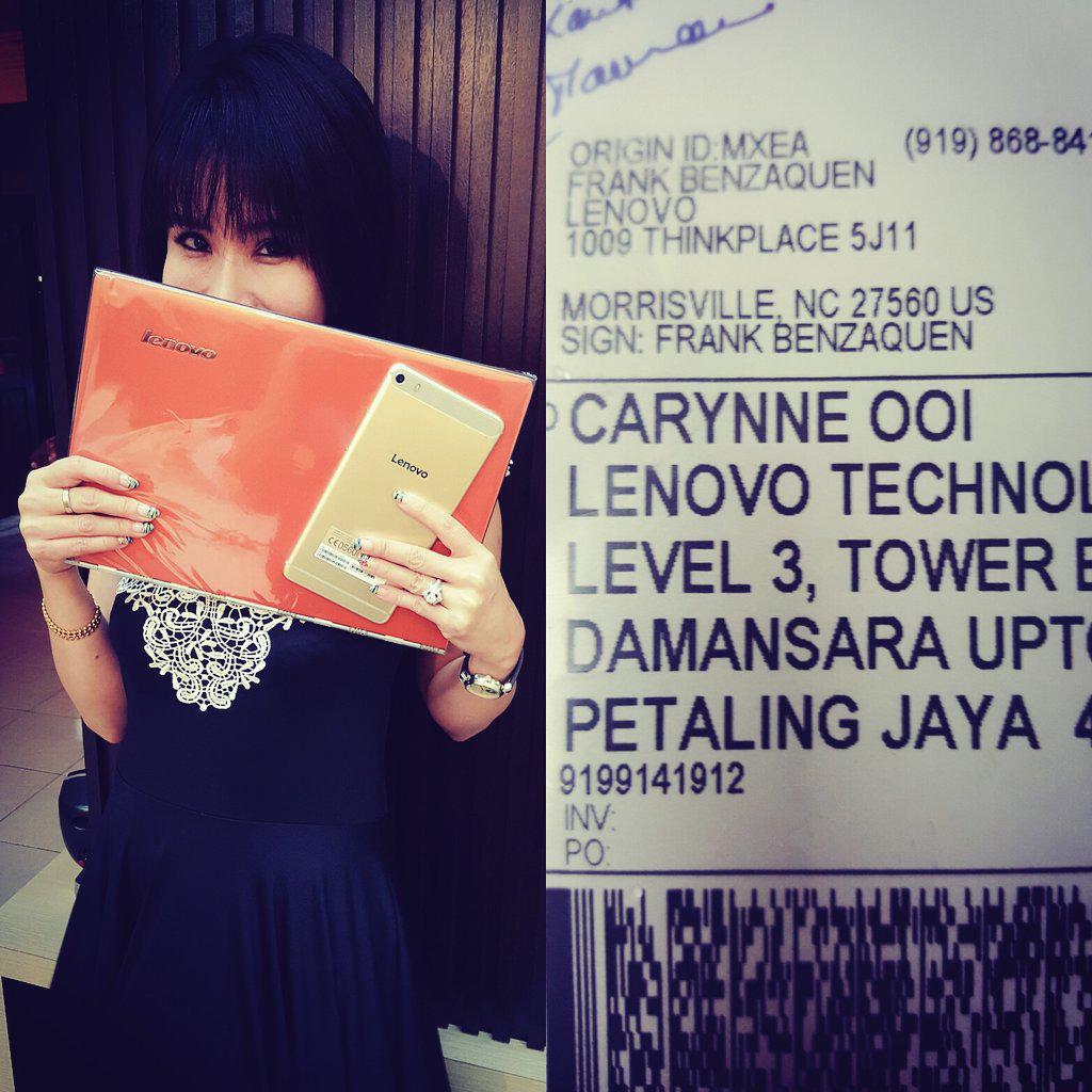 carynneooi's tweet photo. My very own #Yoga3Pro fr Lenovo USA for #hackthelogo #yogamyway #iamlenovo #oohsome Oct babe early gift http://t.co/M2NJzDiMen
