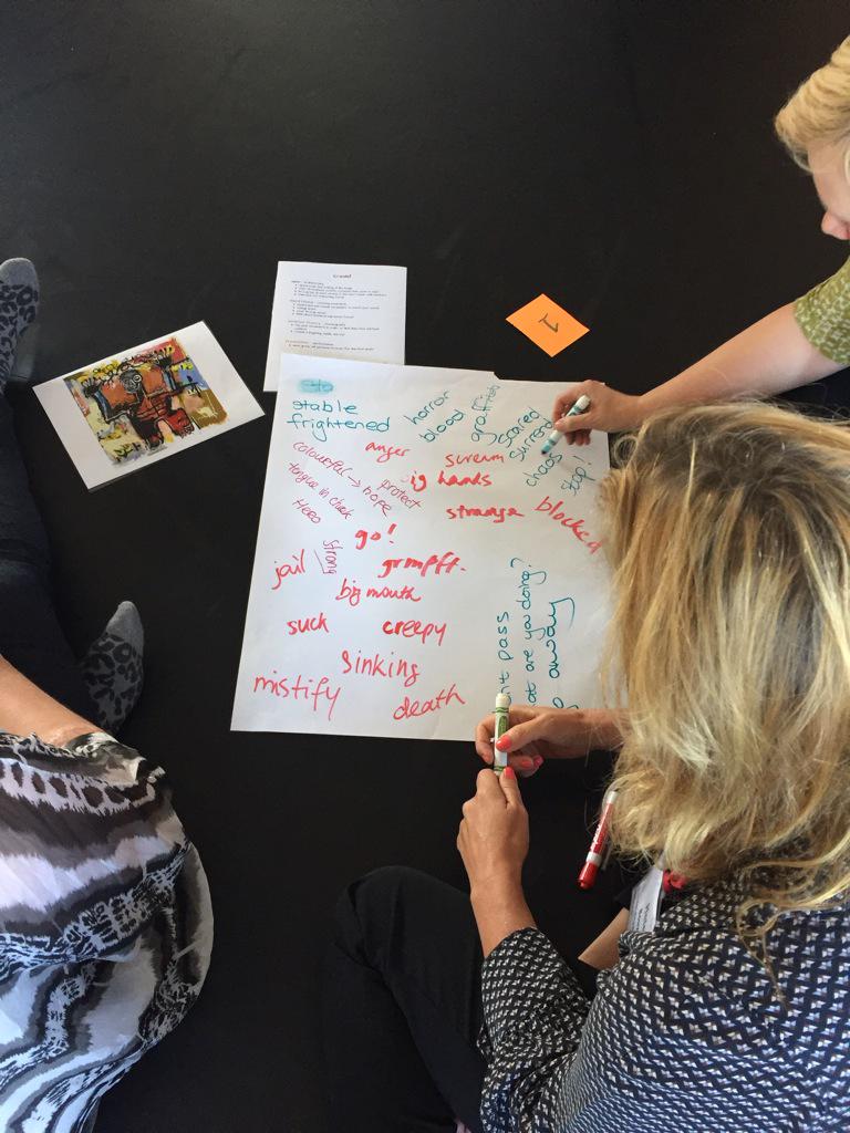 founesco's tweet photo. Process is just as important as the product. Making thinking visible. #pzams http://t.co/bEXsx5qCgo