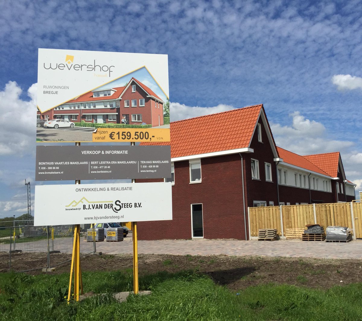 Een optie verstrekt op bouwnr. 17.
#nieuwbouwplan #Wevershof #Hasselt Brechje <a href="/bjvdsteegbouw/">VAN DER STEEG</a> 
funda.nl/koop/hasselt/h…