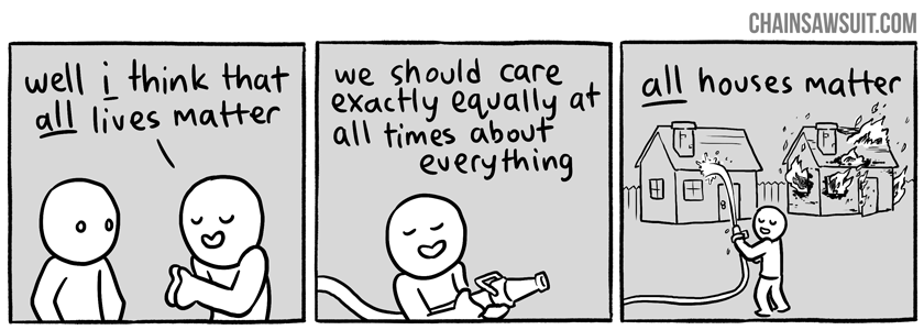 OnBldgCommunity's tweet photo. #BlackLivesMatter Vs. #AllLivesMatter https://t.co/9BmKlSmuX9 http://t.co/oGCTvf0Zr5