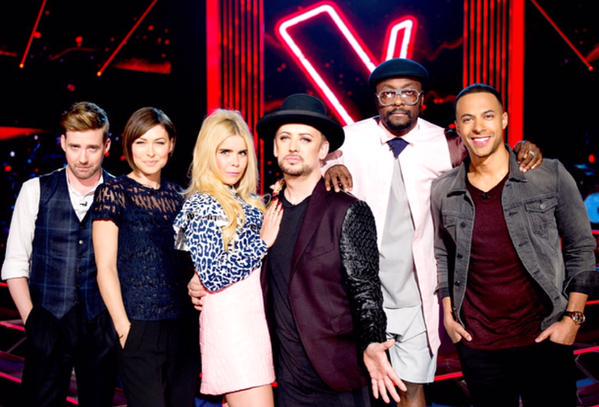 TVDailyDotCom's tweet photo. Uh-oh, it's all kicking off on #TheVoiceUK with Boy George making Paloma Faith cry: http://t.co/q8E48G2ZTm http://t.co/Td1Yc230eE