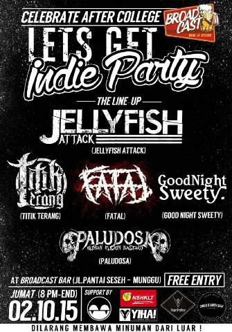 BESOK...! thanks for the support, let's party!
