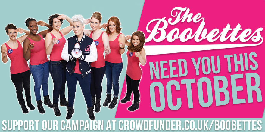 TheBoobettes's tweet photo. It's LIVE We need your help to crowdfund for @coppafeelpeople so we can spread more #BoobChat http://t.co/N4FOLPPhmy http://t.co/QtSxI7SCUu