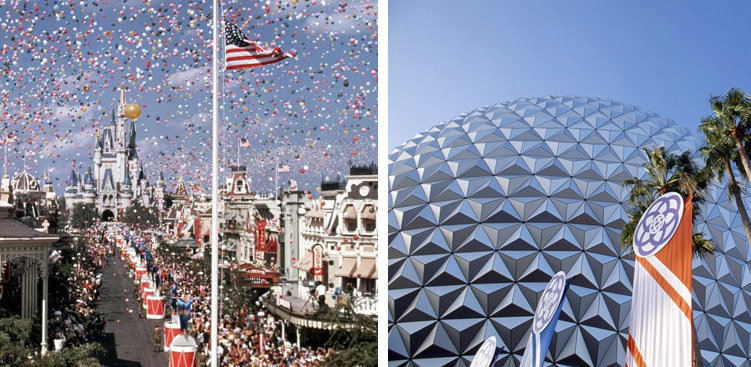 On this day in 1971, Magic Kingdom Park officially opened, followed by Epcot in 1982!