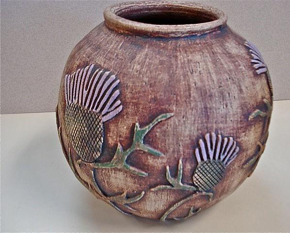 GabrielaLureti's tweet photo. Clay Pot by Shirley Brauker #clay #mud #pot #ol #ceramic #caraffe #terracotta http://t.co/fYk03QtEXn