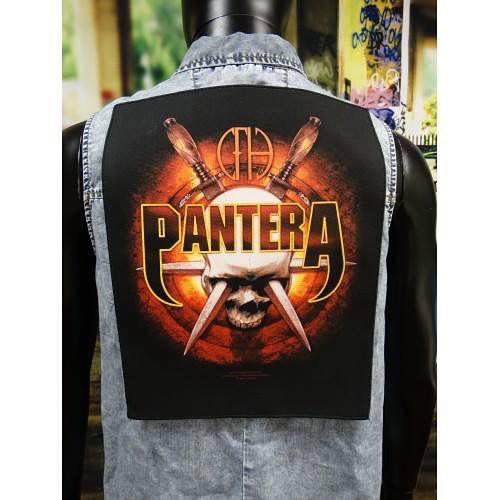 NEW IN STOCK! Pantera Official Merchandise Large Sew-On BACK PATCH SKULL KNIVES … ift.tt/1FI56ZU