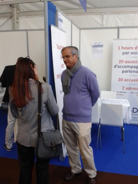 odebx's tweet photo. Conseiller @AODEmploi en action à Paris pour l'emploi jusqu'à demain soir http://t.co/LYcolWneJW