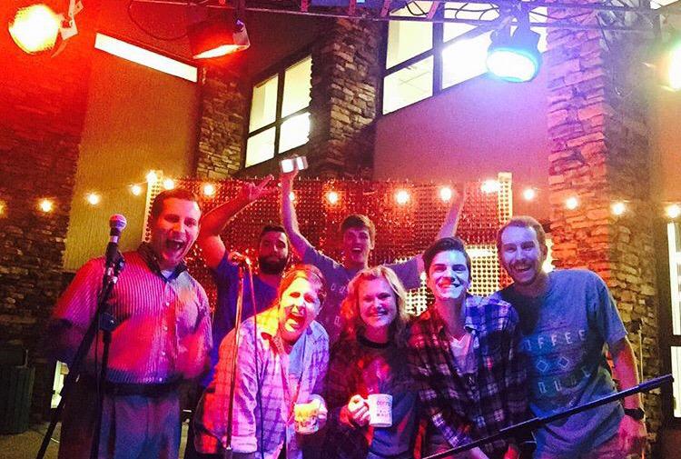 Kena__Collins's tweet photo. Coffee house was a success! With over 600 students in attendance! #Improvingcampus #Petitions #cofosg @CofOHardWorkU http://t.co/CoX8iokxab