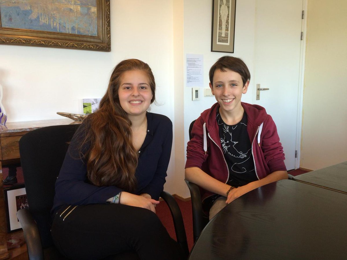 Gesprekje met #Rechtspraak Reporters Jochem Delvaux en Sahar Afzal.