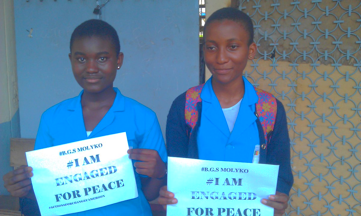 ntui_oben's tweet photo. #engagedforpeace #actionsforchangecameroon #lukongk http://t.co/HaAV9J1aqR