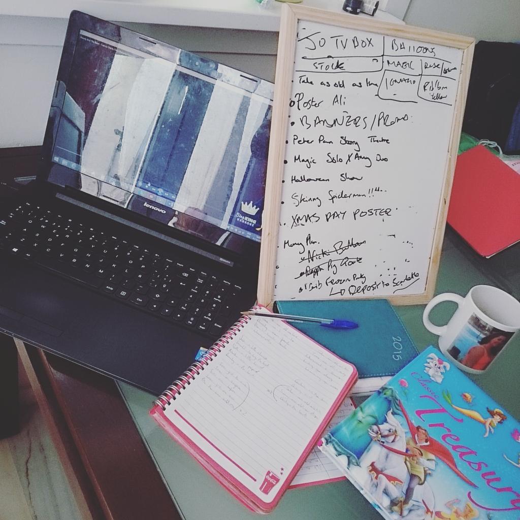 Busy in the office!  #creativewriting #childrenstheatre #newshows #Disney #songlearning #enquiries #excitingtimes