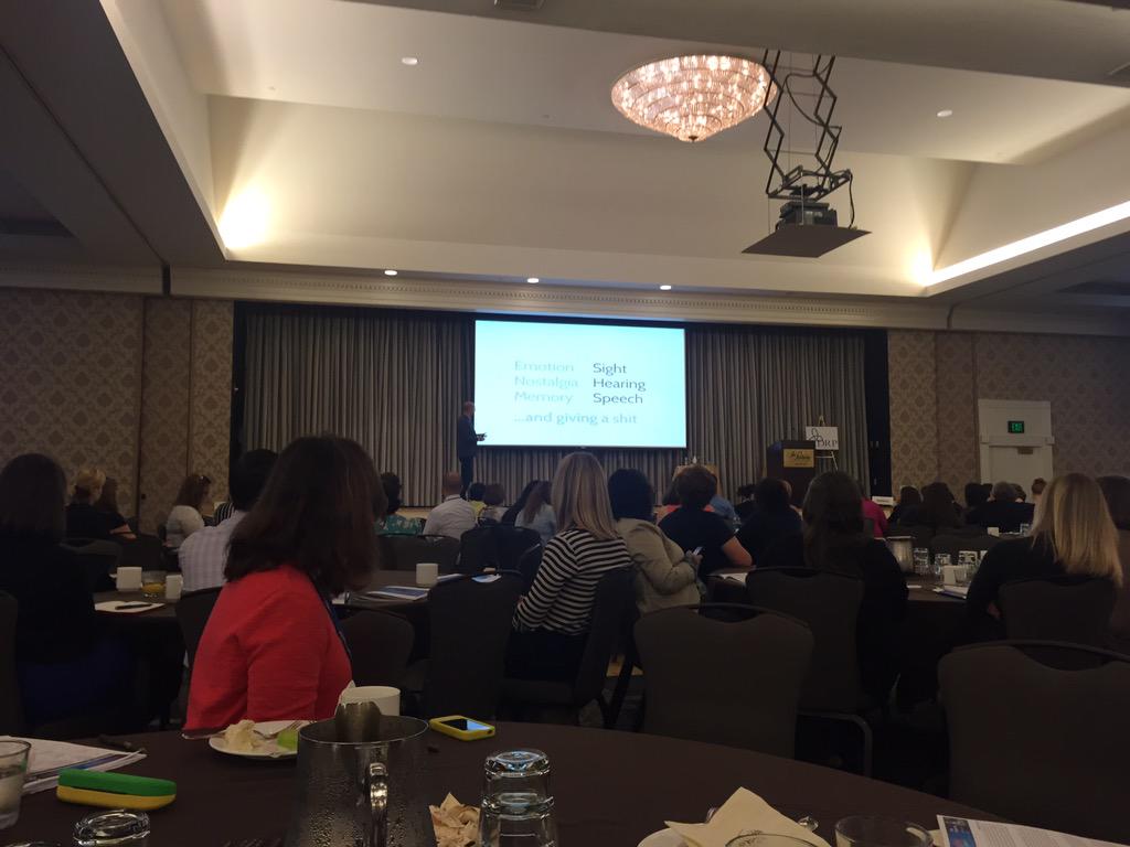MisterBenchmark's tweet photo. #@JoshFitzwater says stories make us care and move us into actin #ADRPConf http://t.co/HMUYqweeNX