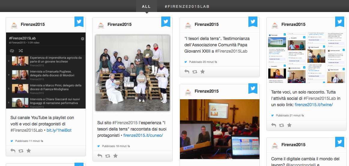 settsociali's tweet photo. Voci, immagini, parole dell'intensa giornata di lavori a #Firenze2015Lab in una sola pagina: http://t.co/osxWtqZxTU http://t.co/yn5EQPvGK6