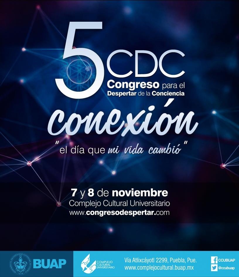 El 8 de Noviembre daré una conferencia en el <a href="/CDC_MX/">Congreso Despertar</a> de Puebla, México. Más información en congresodespertar.com
