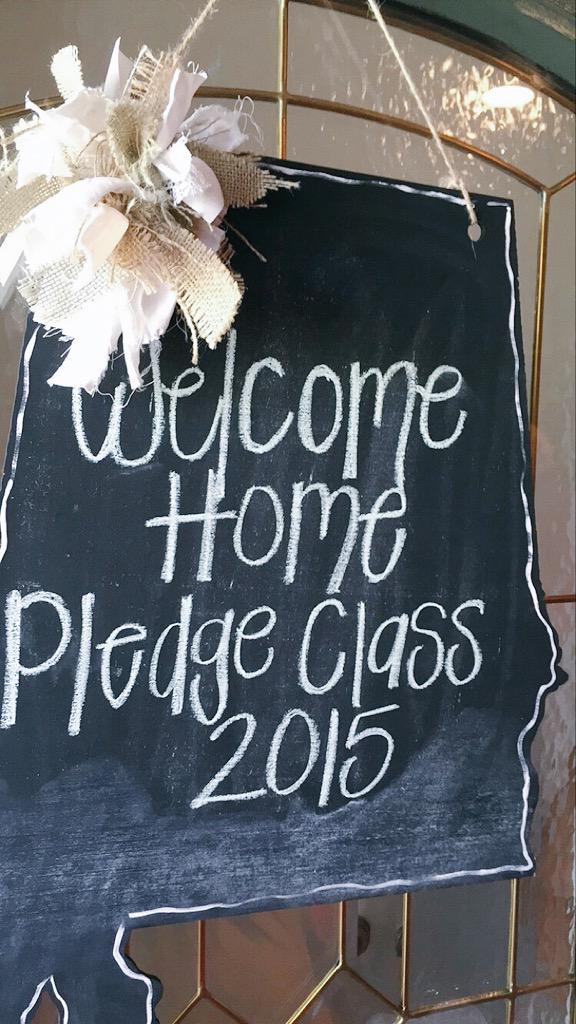 AlphaGamLCs's tweet photo. Check out these adorable photos from Bid Day at @agdtroy! #RecruitWithPurpose http://t.co/eVlNPnkksy