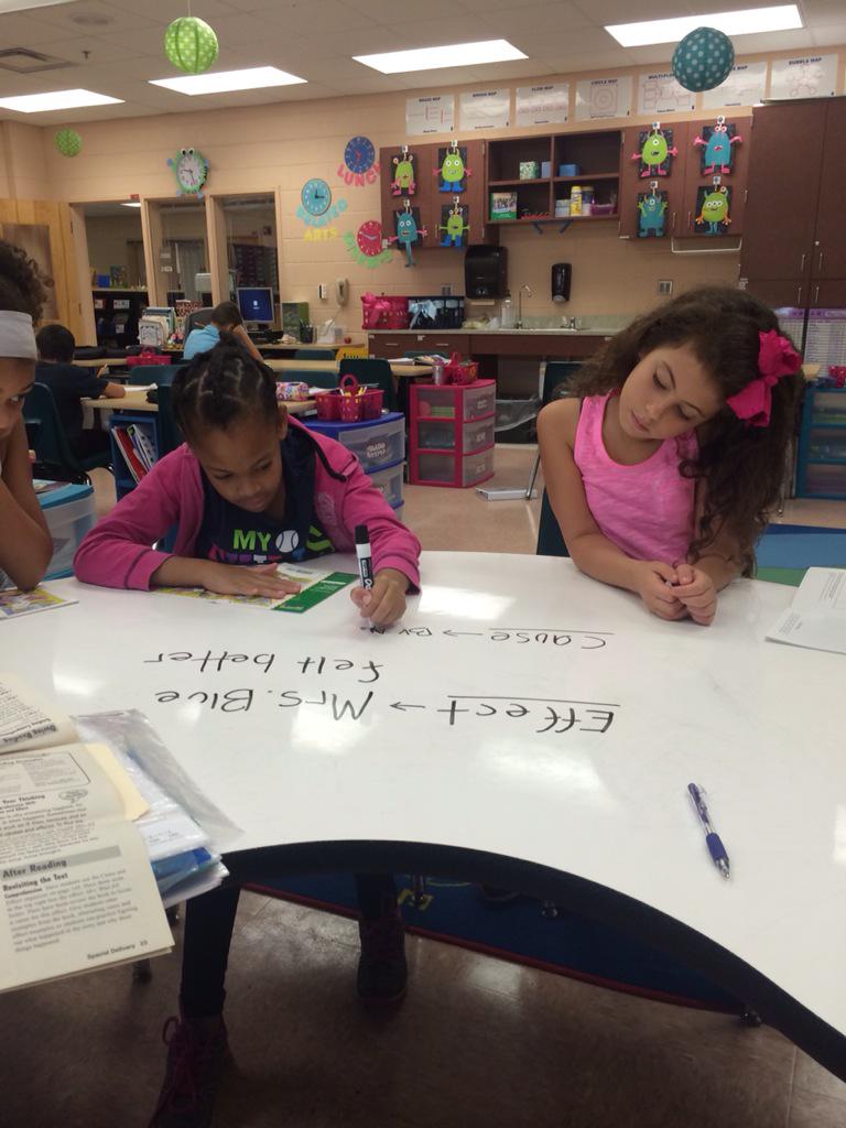 caseypeters2015's tweet photo. Guided reading, using cause and effect as our comprehension skill. #CCPSProud @VMEPatriots http://t.co/5pLlJqEIgM