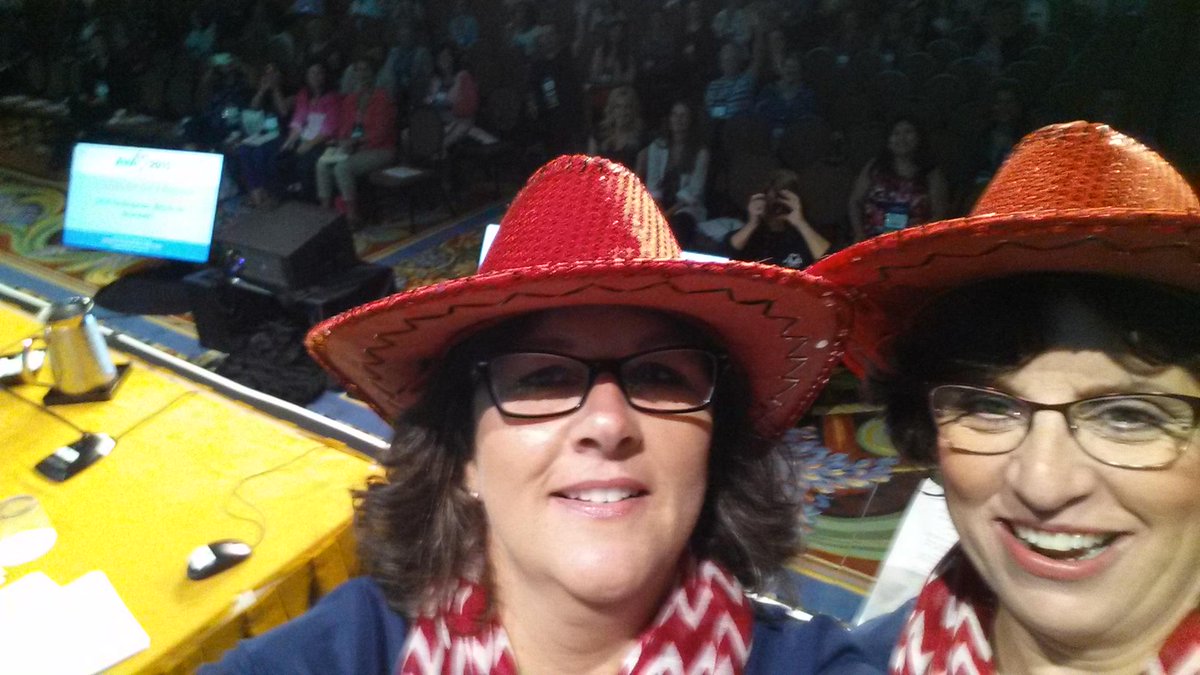MGarastik's tweet photo. So honored to present "Houston We Got A Problem" at #AVASM15 with Diane Patino!! Here is a selfie we took on stage! http://t.co/8xEI8TLozC