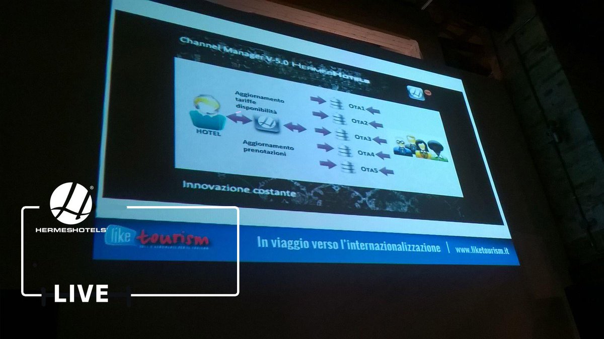 Chi ha inventato i #ChannelManager Xml? @HermesHotels! #Sapevatelo
#liketourism2015 <a href="/VDeotto/">Vittorio Deotto</a>